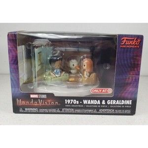 FUNKO MINI MOMENTS MARVEL WANDAVISION 1970s WANDA & GERALDINE EXCLUSIVE NIB